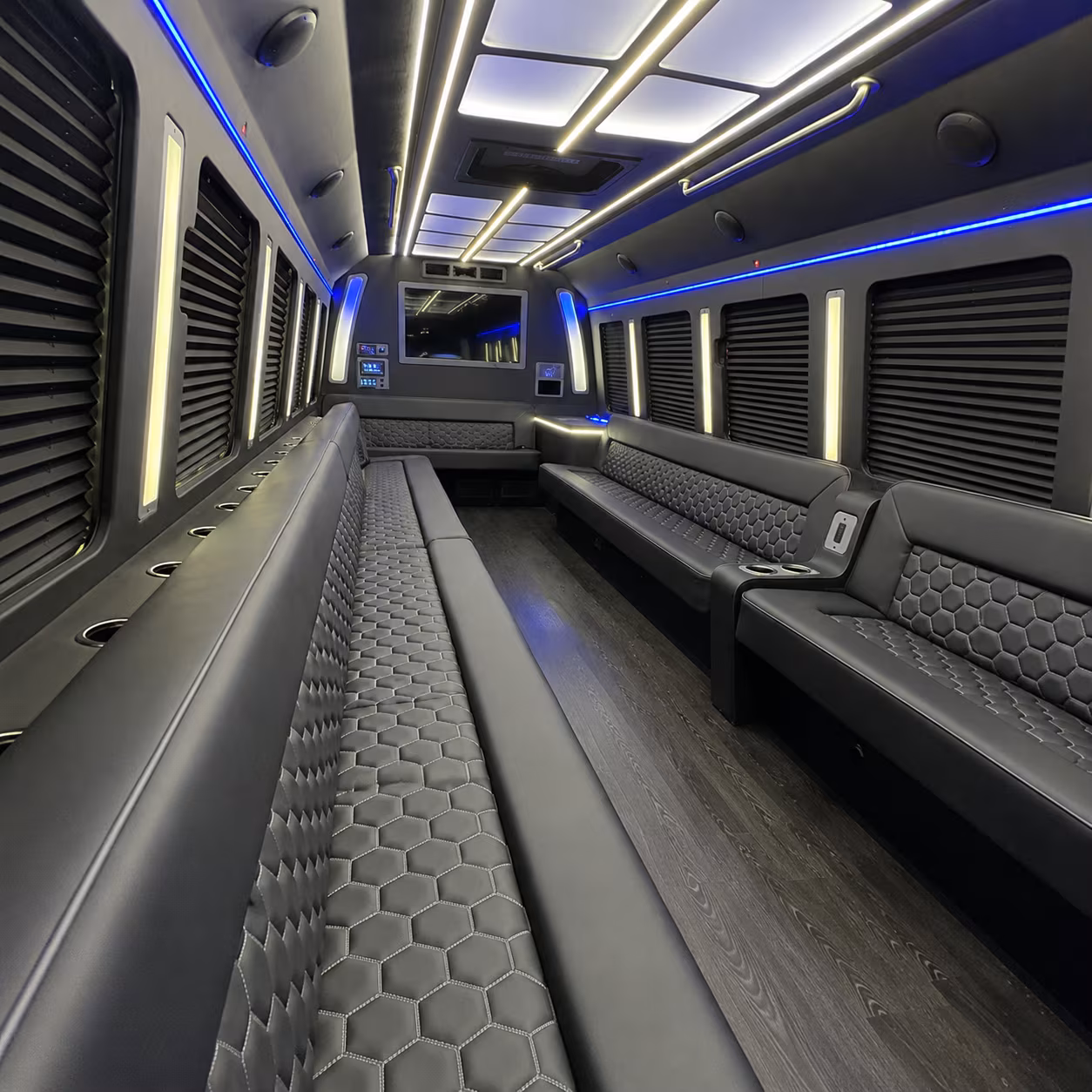 newport news party bus rentals inside