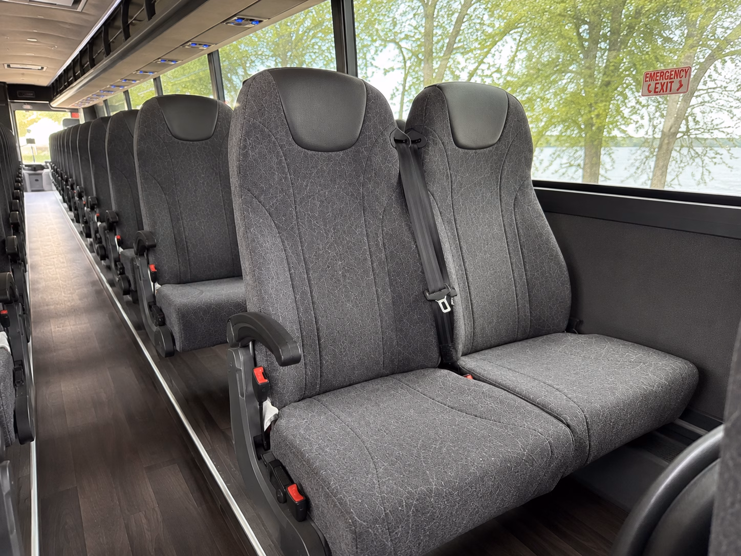 newport news religious group transportation onboard seating